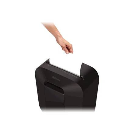 Fellowes Powershred | LX70 | Juodas | 18 L | Kreditinių kortelių smulkinimas | Popieriaus apdorojimo standartas / išvestis 11 lapų per eigą | Skersinis smulkintuvas | Garantija 24 mėn.