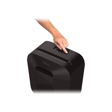 Fellowes Powershred | LX70 | Juodas | 18 L | Kreditinių kortelių smulkinimas | Popieriaus apdorojimo standartas / išvestis 11 lapų per eigą | Skersinis smulkintuvas | Garantija 24 mėn.