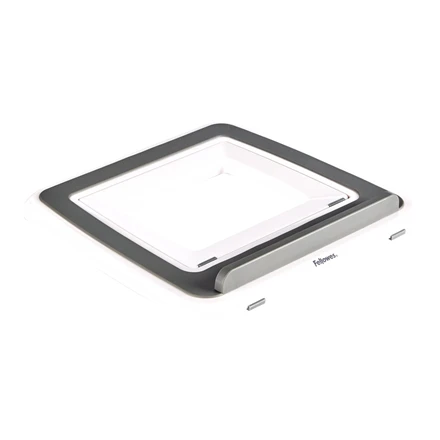 Nešiojamojo kompiuterio stovas FELLOWES I-SPIRE QUICK LIFT, balta/pilka sp.