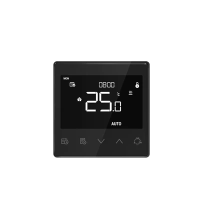 Fibaro Nice Connected Thermostat for Vanduo Heating | WARM-CONTROL | Juodas
