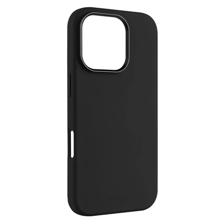 Dėklas Fixed Fiksuotas galinis dangtelis | Apple | iPhone 17 | Skystas silikonas | Juodas | MagFlow