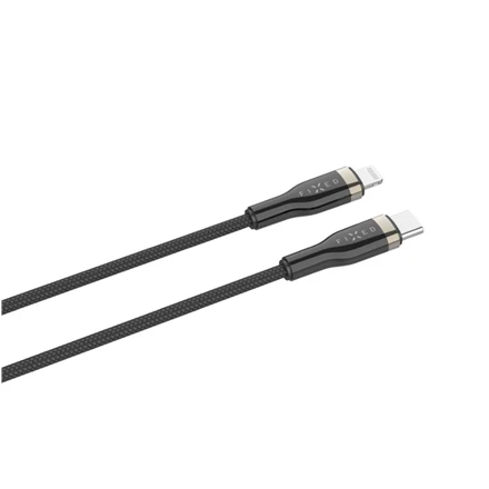 Fixed Fiksuotas Fiksuotas | Pintas kabelis USB-C/Lightning, 2 m | FIXDB-CL2-BK