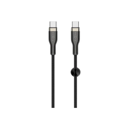 Fixed Ištaisyta | Pintas kabelis USB-C/USB-C, 2m, 100W | FIXDB-CC2-BK