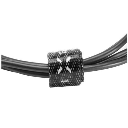 Fixed Ištaisyta | Duomenų ir įkrovimo kabelis su USB/USB-C jungtimis | Juodas