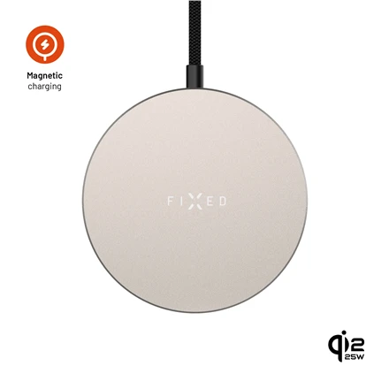 Fixed MagPad Slim wireless charger with Qi2.2, MagSafe support