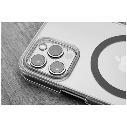 Dėklas Fixed Ištaisyta | MagPurity | Galinis viršelis | Apple | iPhone 15 Pro Max | Polikarbonatas + TPU | Skaidrus