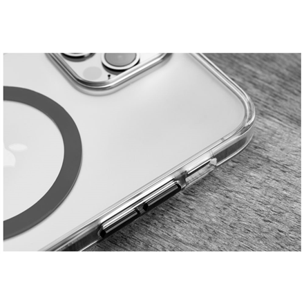 Dėklas Fixed Ištaisyta | MagPurity | Galinis viršelis | Apple | iPhone 15 Pro Max | Polikarbonatas + TPU | Skaidrus