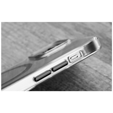 Dėklas Fixed Ištaisyta | MagPurity | Galinis viršelis | Apple | iPhone 15 Pro Max | Polikarbonatas + TPU | Skaidrus