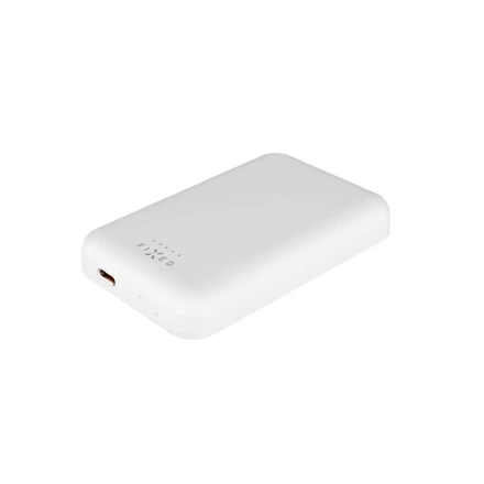 Fixed Fiksuotas MagZen Power Bank | FIXZENM-6-WH | 6000 mAh | USB-C | Baltas