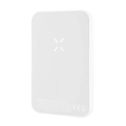 Fixed Fiksuotas MagZen Power Bank | FIXZENM-6-WH | 6000 mAh | USB-C | Baltas