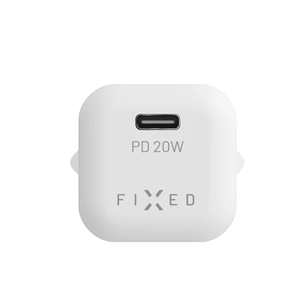 Fixed USB-C 20W PD įkroviklis iš priekio