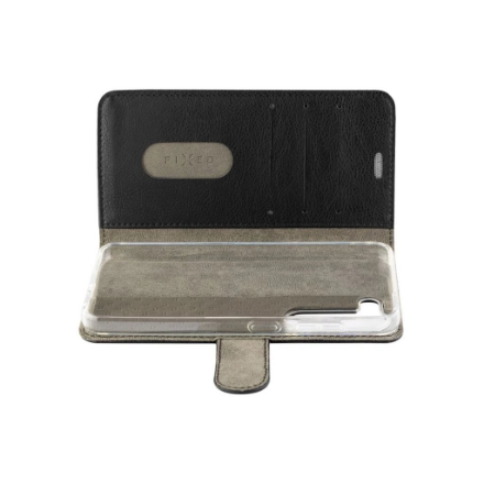 Fixed Fiksuotas | Opus | Knygų dėklas | Samsung | Galaxy A55 5G | Oda | Juodas