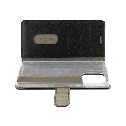 Fixed Fiksuotas Opus | Knygų dėklas | Xiaomi | 14T Pro | Oda | Juodas