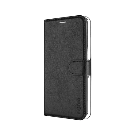 Dėklas Fixed Opus | Book Case | Xiaomi | Redmi Note 15 Pro 4G | Synthetic leather | Juodas