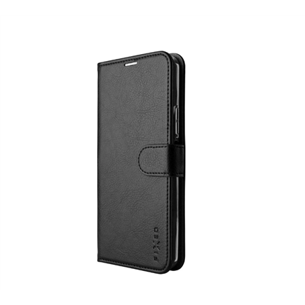 Dėklas Fixed Fiksuotas | Opus | Viršelis | Xiaomi | Redmi Note 13 5G | Oda | Juodas