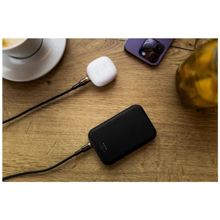Fixed Power bank | MagZen | 6000 mAh | Juodas