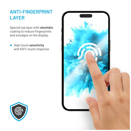 Fixed ekrano apsauga | Samsung | Galaxy A17 4G/5G | Grūdintas stiklas | Juoda | Pilnas padengimas 2.5D
