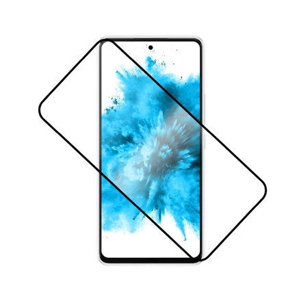 Fixed Fiksuotas ekrano apsauginis stiklas | Samsung | Galaxy A36 5G/A56 5G | Grūdintas stiklas | Juodas | Pilnas dangtelis 2.5D