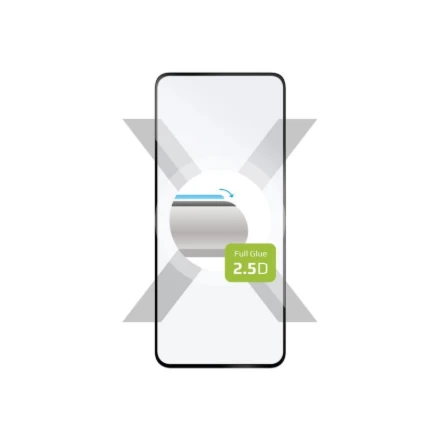 Fixed Fiksuota ekrano apsauga | Samsung | Galaxy S25 Ultra | Grūdintas stiklas | Juodas | Pilnas dangtelis 2.5D