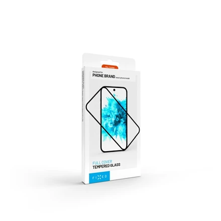 Fixed Fiksuotas ekrano apsauginis stiklas | Samsung | Galaxy A36 5G/A56 5G | Grūdintas stiklas | Juodas | Pilnas dangtelis 2.5D