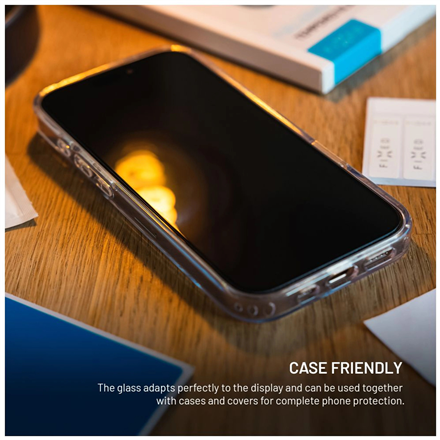 Fixed ekrano apsauga | Samsung | Galaxy A17 4G/5G | Grūdintas stiklas | Juoda | Pilnas padengimas 2.5D