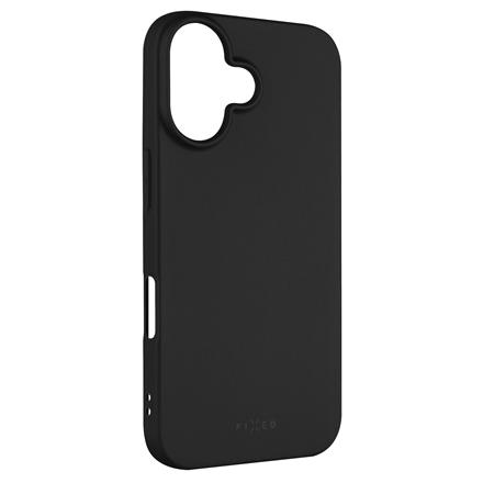 Dėklas Fixed Ištaisyta | Istorija | Galinis viršelis | Apple | iPhone 16 | Guma | Juodas