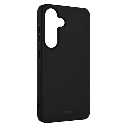 Dėklas Fixed Ištaisyta | Istorija | Galinis viršelis | Samsung | Galaxy S25 | Guma | Juodas