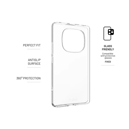 Dėklas Fixed Fiksuota istorija | Galinis viršelis | Xiaomi | Redmi Note 14 Pro 4G | TPU | Aišku