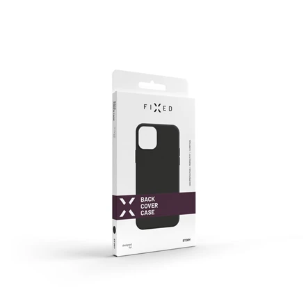 Dėklas Fixed Fiksuotas | Istorija | Galinis viršelis | Samsung | Galaxy A25 5G | Guma | Juodas