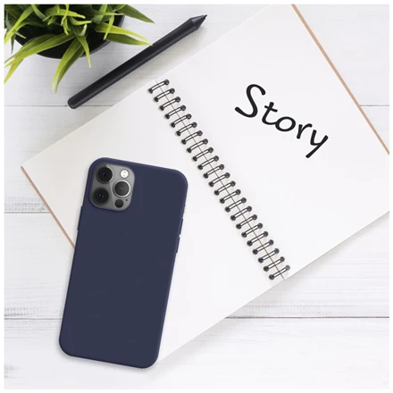 Dėklas Fixed Fiksuotas | Istorija FIXST-1262-BL | Galinis viršelis | Samsung | Galaxy A35 5G | Gumuota | Mėlyna