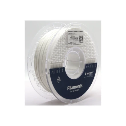 Gembird Flashforge High Speed PLA filamentas, 1.75 mm, 1kg | 3DP-PLA1.75HY-01-W | PLA filamentas | Baltas