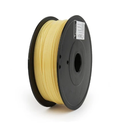 Gembird 1,75mm geltonas PLA+ siūlas ant ritės