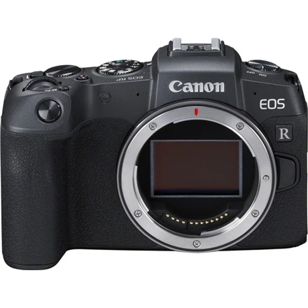 Canon hibridinis fotoaparatas EOS RP korpusas + MT adapteris Megapikselis 26,2 MP, ISO 50-102400, Ekrano įstrižainė 3,0 ", Wi-Fi, Nustatymas ant objektyvo; Pridedamas fokusavimas, CMOS, Juodas