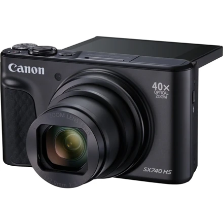 Canon PowerShot SX740 HS Kompaktiškas fotoaparatas 20,3 MP CMOS 5184 x 3888 pikseliai 1/2.3" Juoda