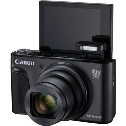 Canon PowerShot SX740 HS Kompaktiškas fotoaparatas 20,3 MP CMOS 5184 x 3888 pikseliai 1/2.3" Juoda