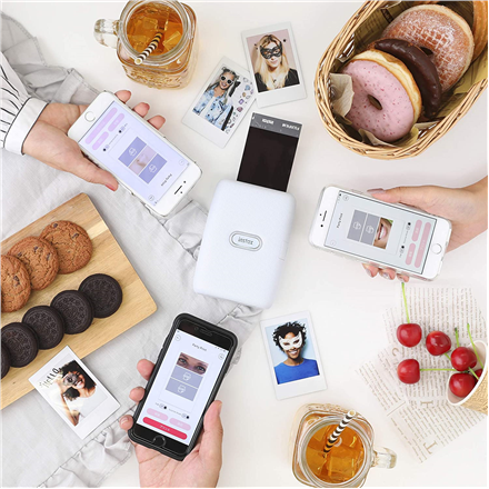 Spausdintuvas instax mini Link Ash White