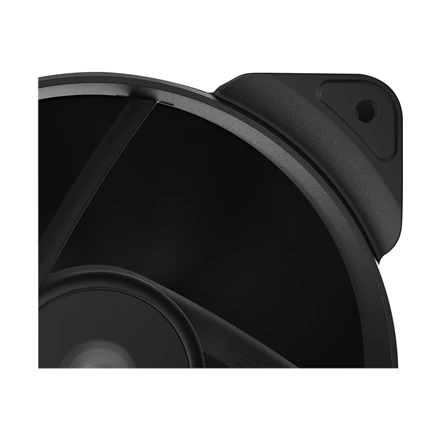 Fractal Design Fraktalų dizainas | 12 aspektas PWM | Juodas | Korpuso ventiliatorius