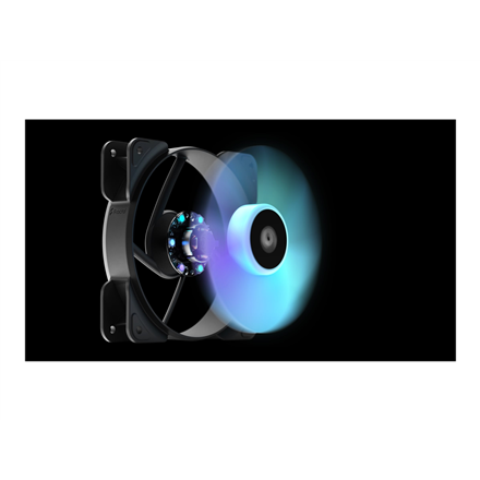 Fractal Design Fraktalų dizainas | Aspect 14 RGB PWM 3-pack | Juodas Rėmas | N/A