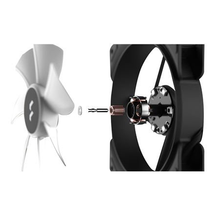 Fractal Design Fraktalų dizainas | Aspect 14 RGB PWM 3-pack | Juodas Rėmas | N/A