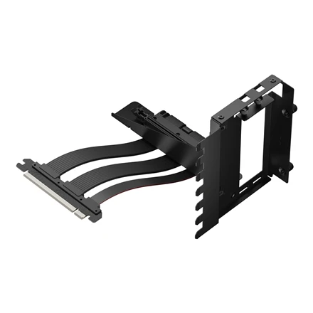 Fractal Design | ATX case Flex 2, PCIe 4.0 x16 | Juodas