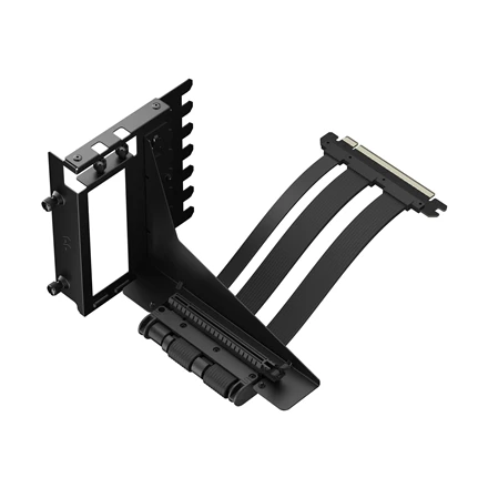 Fractal Design | ATX case Flex 2, PCIe 4.0 x16 | Juodas