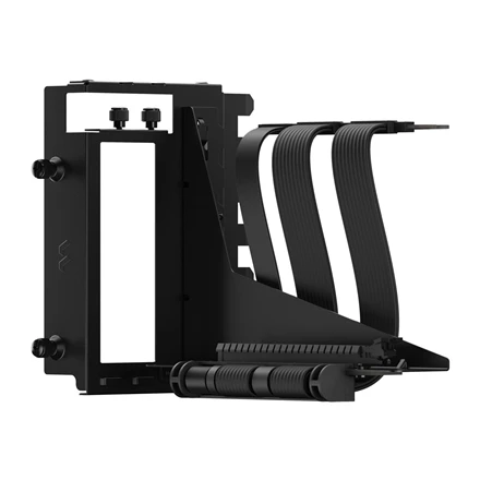 Fractal Design | ATX case Flex 2, PCIe 4.0 x16 | Juodas