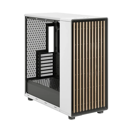 „Fractal Design“ kompiuterio korpusas | „North XL“ | „Chalk Baltas TG Clear“ | ATX