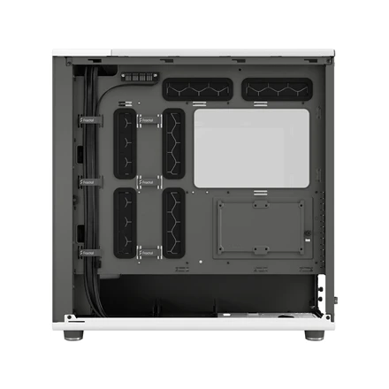 „Fractal Design“ kompiuterio korpusas | „North XL“ | „Chalk Baltas TG Clear“ | ATX