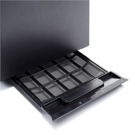 Fractal Design Define Nano S - Langas Šoninis langas, Juodas, ITX, Maitinimo blokas įtrauktas Nr
