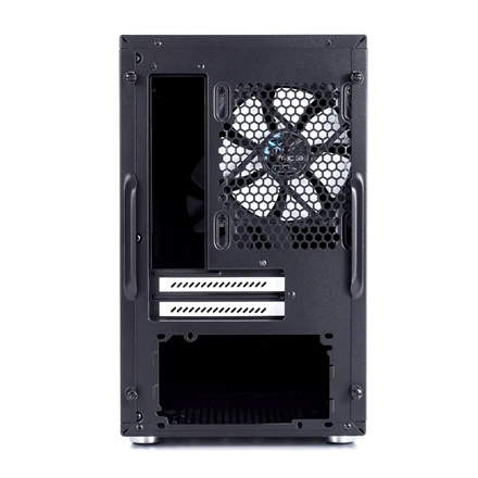 Fractal Design Define Nano S - Langas Šoninis langas, Juodas, ITX, Maitinimo blokas įtrauktas Nr