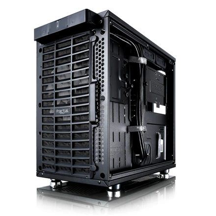 Fractal Design Define Nano S - Langas Šoninis langas, Juodas, ITX, Maitinimo blokas įtrauktas Nr