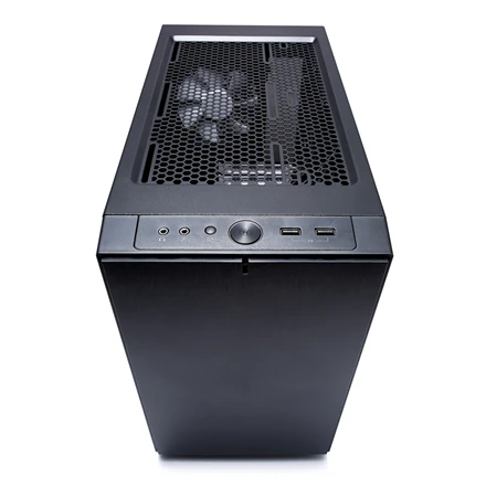 Fractal Design Define Nano S - Langas Šoninis langas, Juodas, ITX, Maitinimo blokas įtrauktas Nr