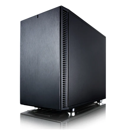 Fractal Design Define Nano S - Langas Šoninis langas, Juodas, ITX, Maitinimo blokas įtrauktas Nr
