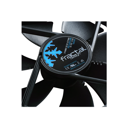 Fractal Design | Dynamic X2 GP-12 PWM Juodas | Baltas blades, juodas frame | Case fan
